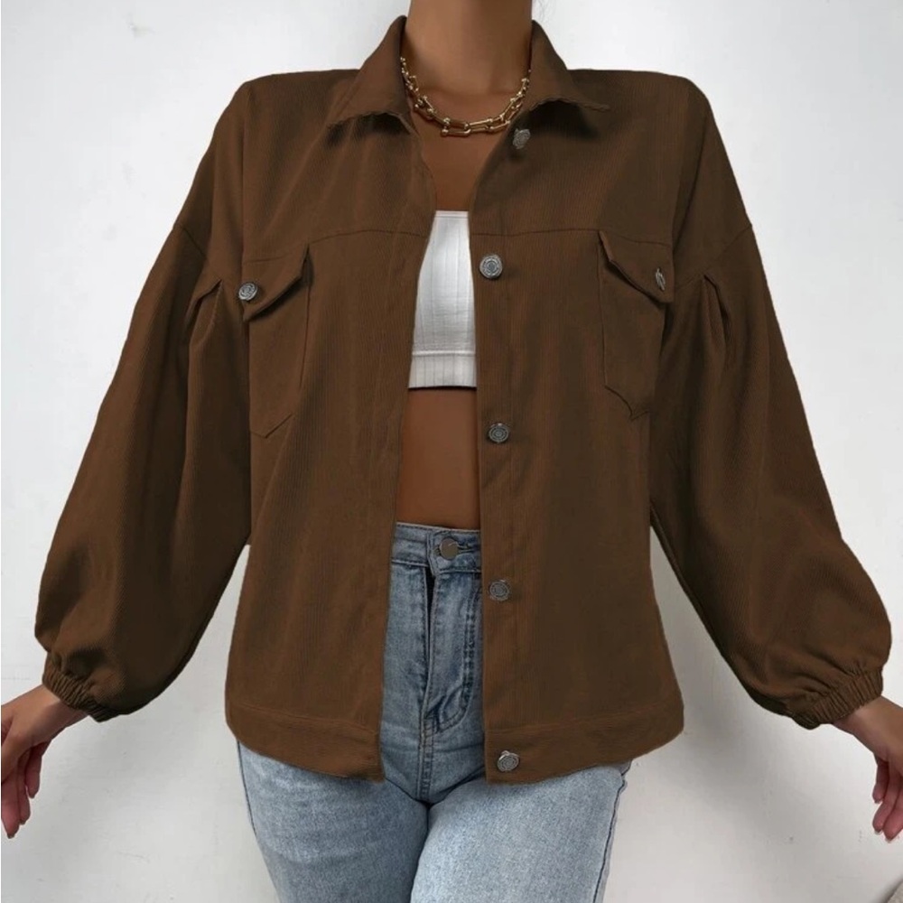 Brown Corduroy Jacket